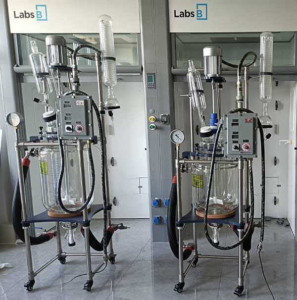 防爆單雙層玻璃反應釜